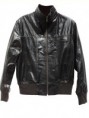 CAMPERA COMBINADA COLOR NEGRA AD48